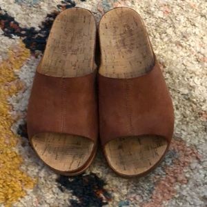 Kork-Ease slide on sandals.